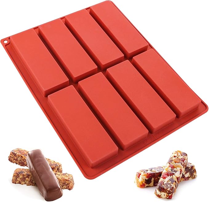 Tray Mold Rectangle - Силиконовая форма на 8 ячеек для
