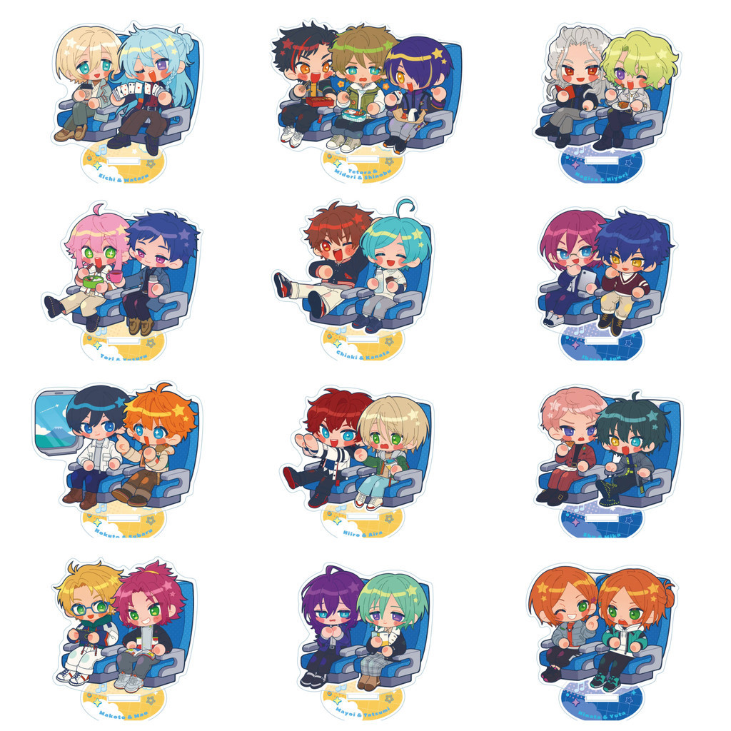 Resin Art Anime - Фигурки Ensemble Stars: акриловые подставки для