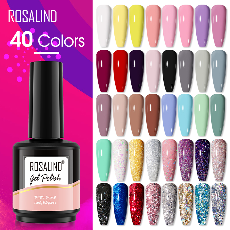 Resin Art Varnish - Гель-лак для ногтей ROSALIND 15 мл