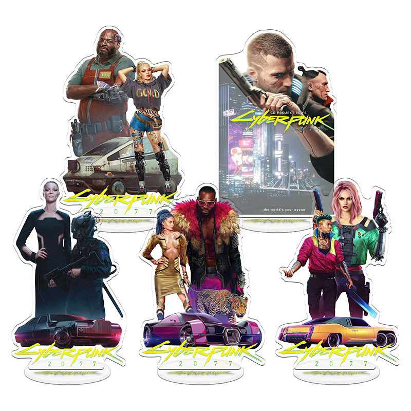 Мерч по игре Cyberpunk 2077: М – обзор и цена Resin Art Anime