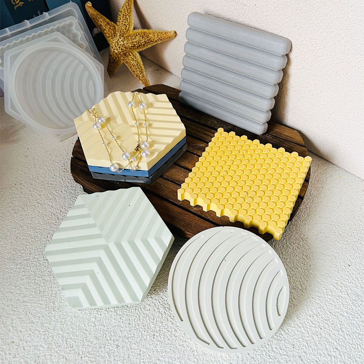 Форма для подставки в виде сот – обзор и цена Tray Mold Rectangle