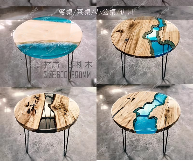 Креативный дизайнерский обеден – обзор и цена Resin Art And Wood