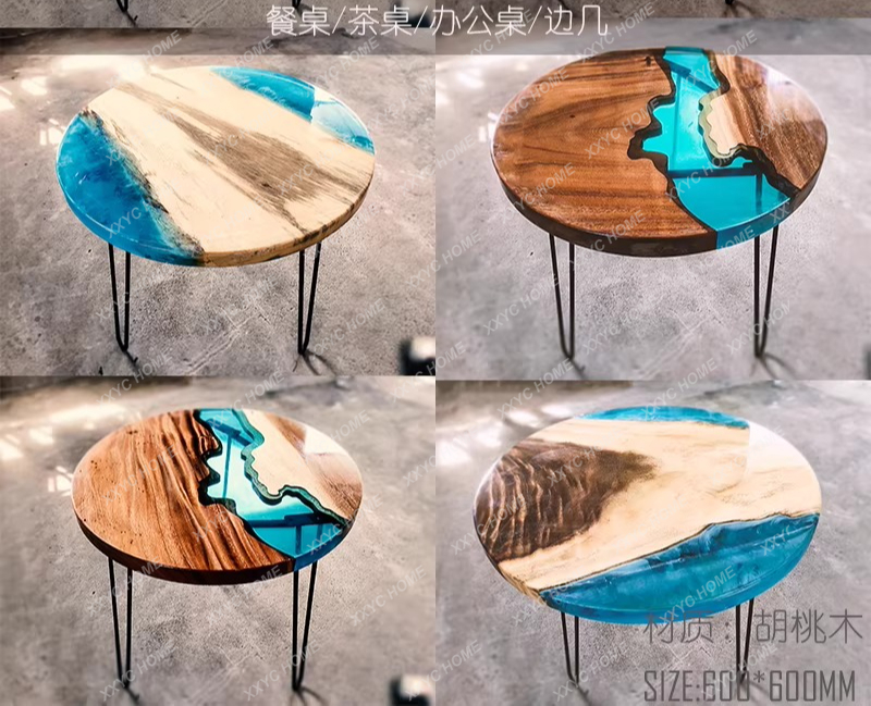 Креативный дизайнерский обеден – обзор и цена Resin Art And Wood