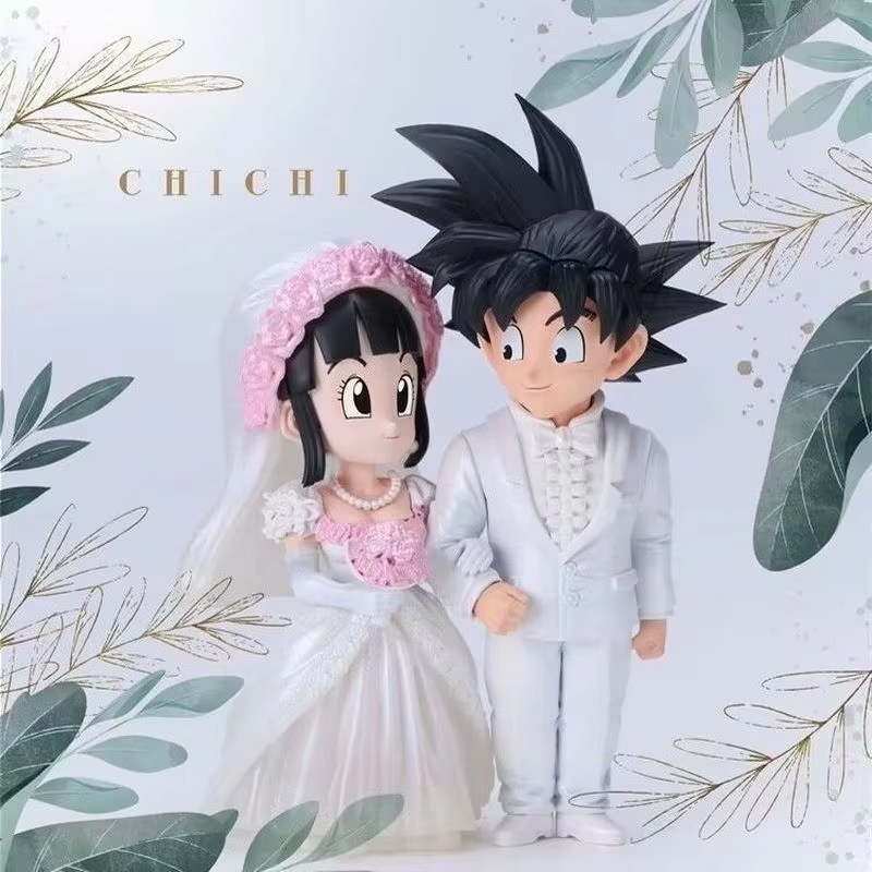 Сон Гоку и Чичи Свадебная моде – обзор и цена Resin Art Dragon Ball Z