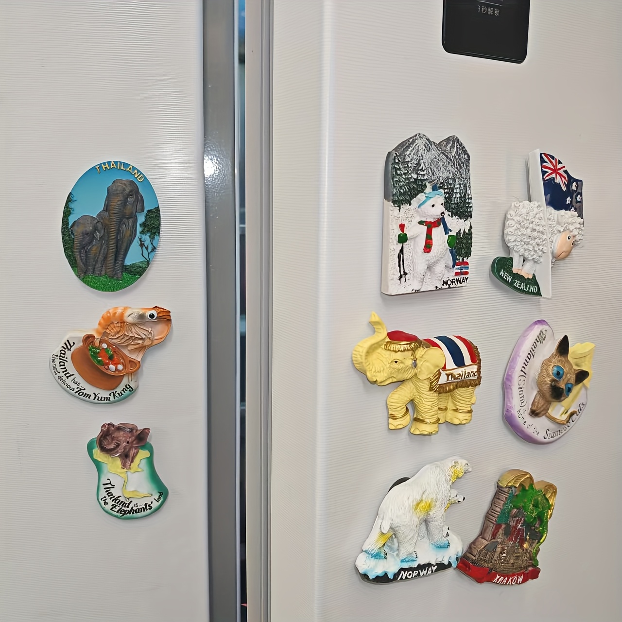 1 шт. 3d магниты на холодильни – обзор и цена Resin Art New Zealand