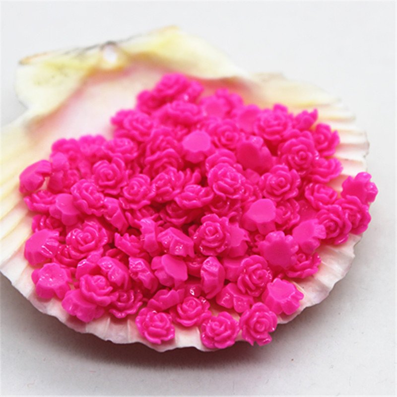 100 шт. 6 мм кабошон из смолы  – обзор и цена Resin Art Of Rose