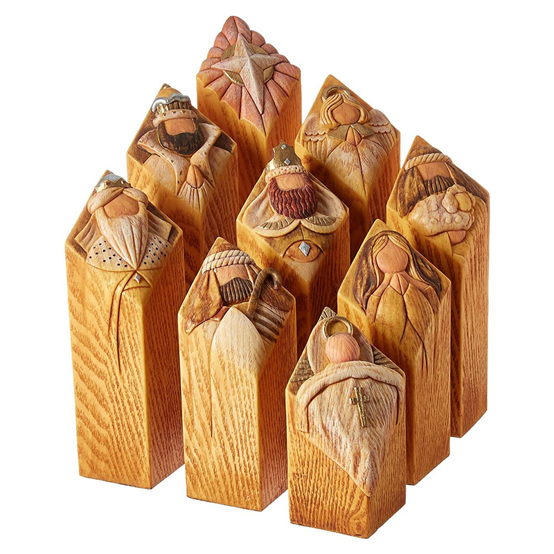 Статуя рождественского столба  – обзор и цена Resin Art And Wood